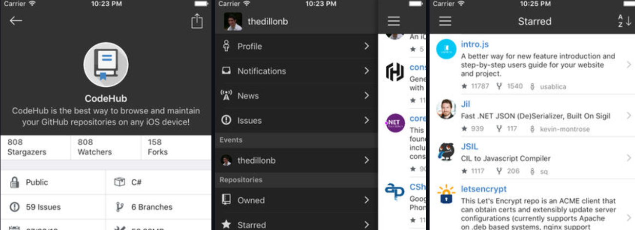 CodeHub for iPhone & iPad
